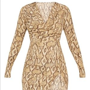 PLT snakeskin dress from Ashley Graham collection